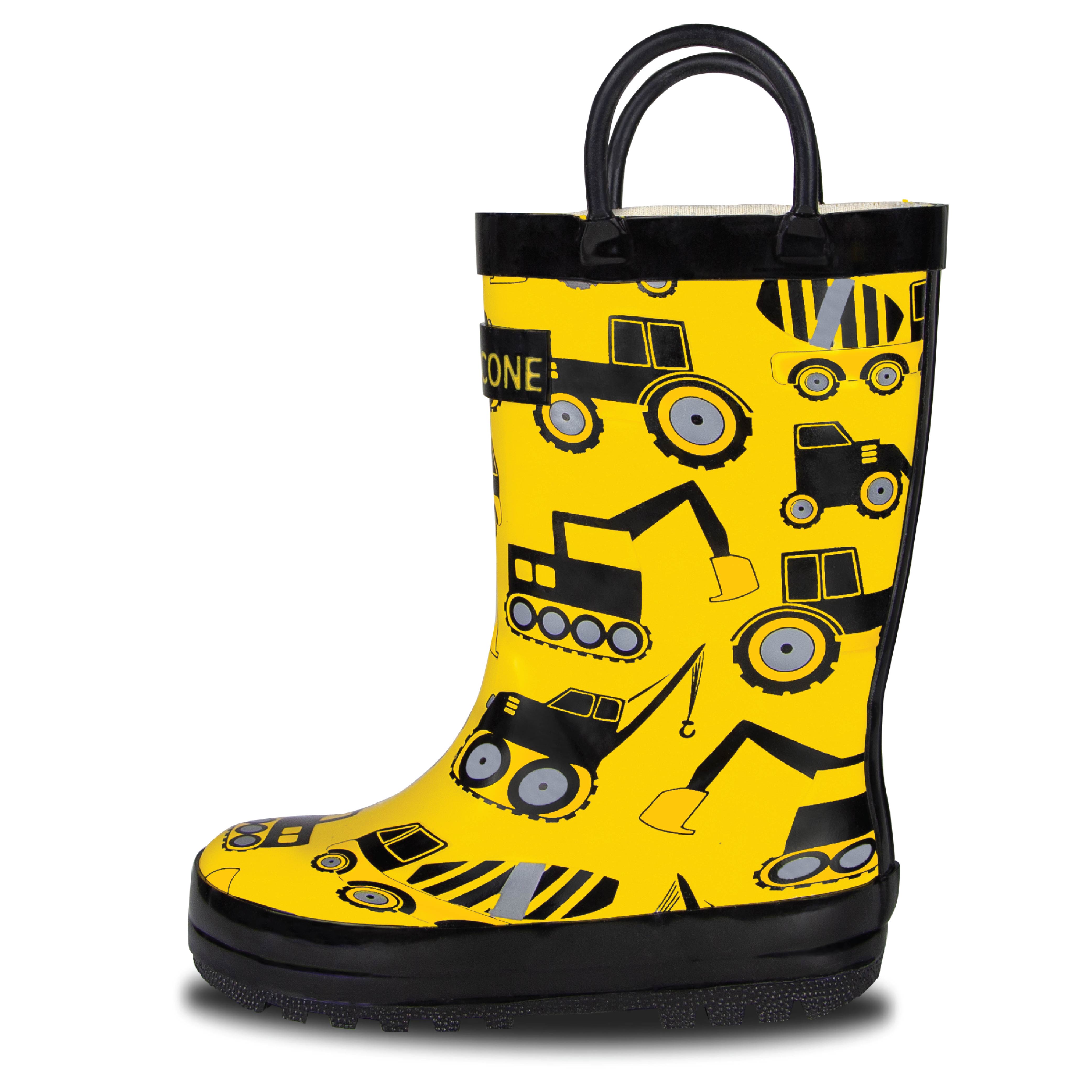 Kids construction boots online