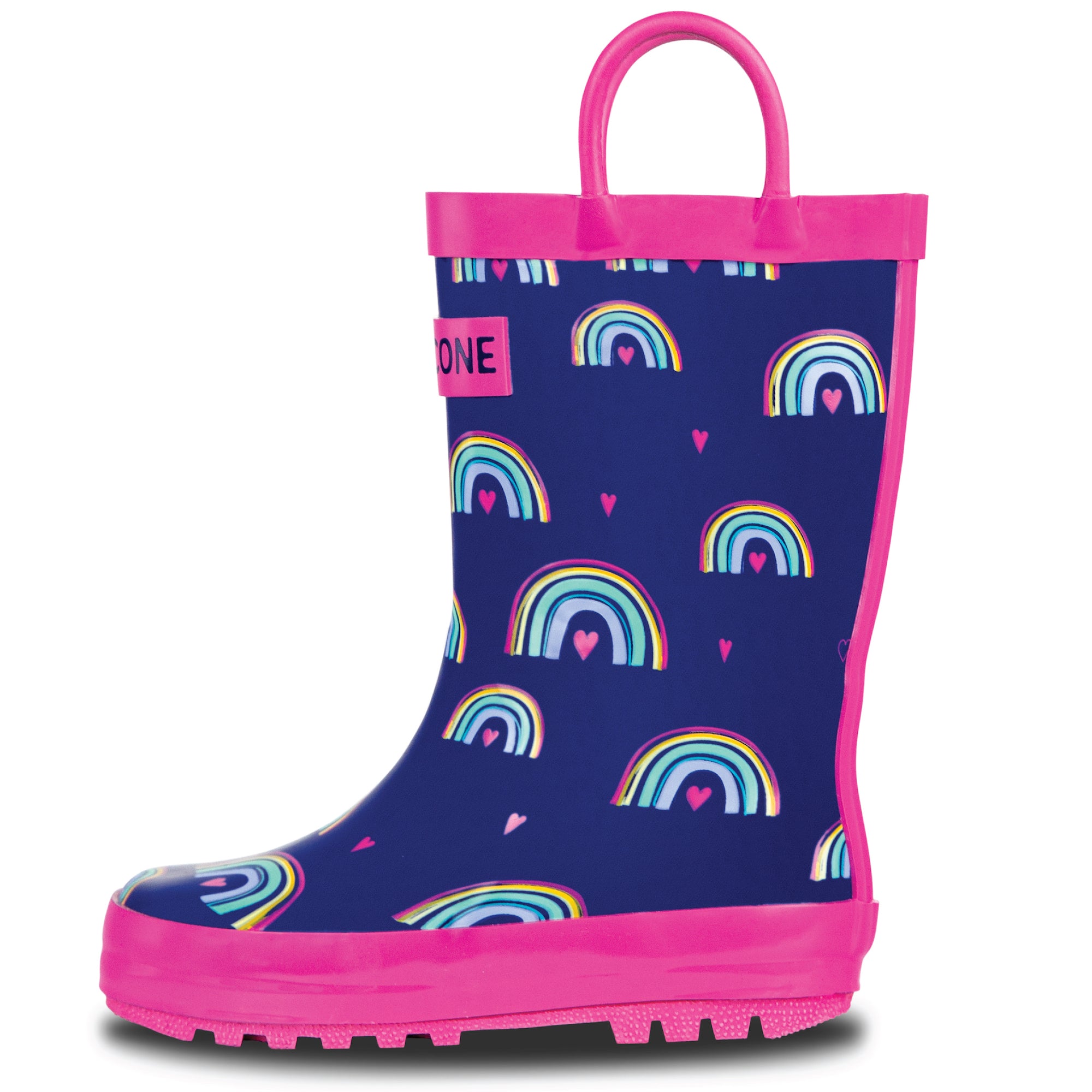 LONECONE Hears and Rainbows Rain Boot