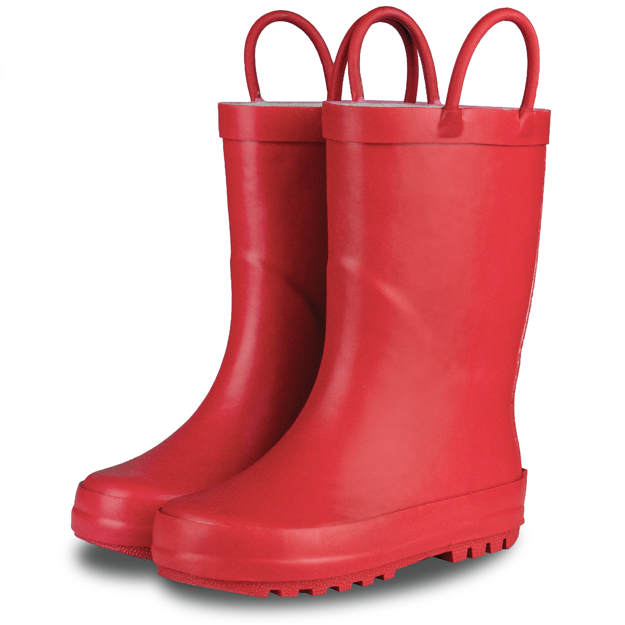 LONECONE Cherry Red Matte Rain Boots