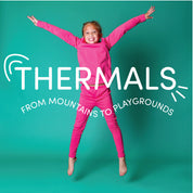 Pink Thermal Underwear Set